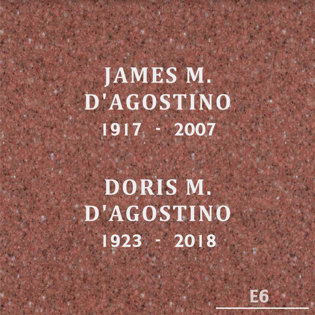 James M. D'Agostino's grave