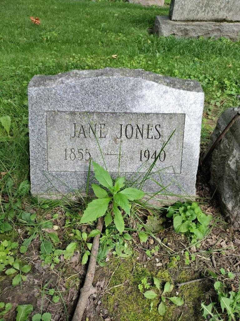 Jane Jones's grave. Photo 3