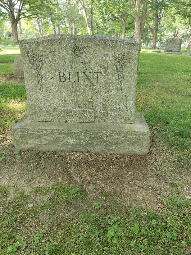 Charles H. Blint's grave. Photo 4