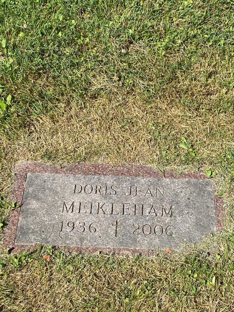 Doris Jean Meikleham's grave. Photo 3