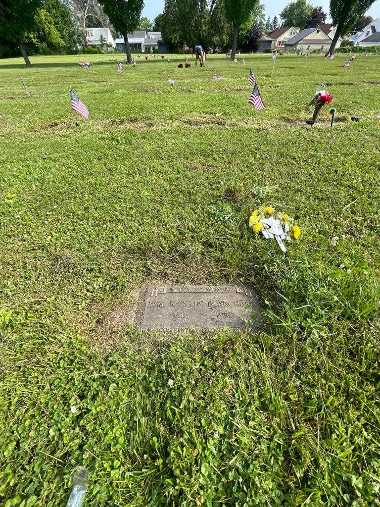 Wm. R. "Skip" Blanchard's grave. Photo 1