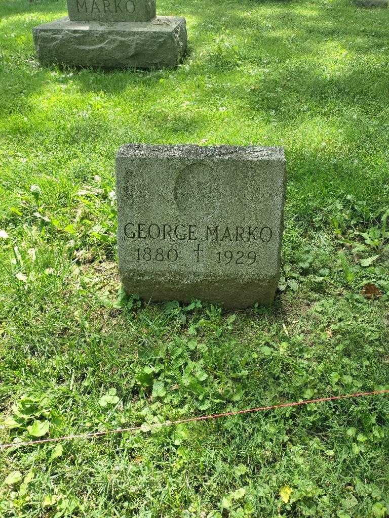 George Marko's grave. Photo 2