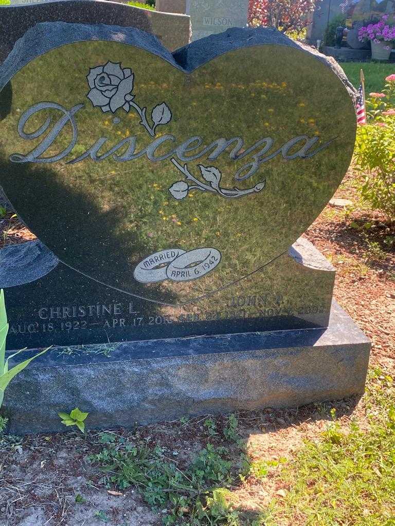 John P. Discenza's grave. Photo 3