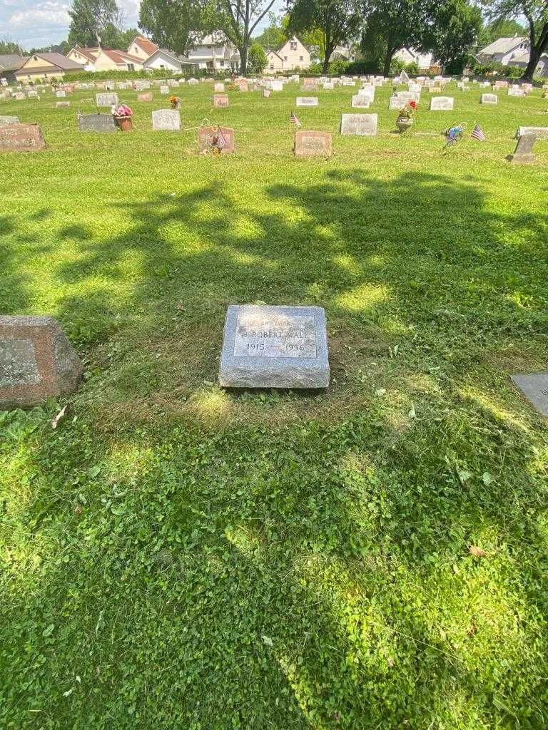 Robert H. Wall's grave. Photo 1
