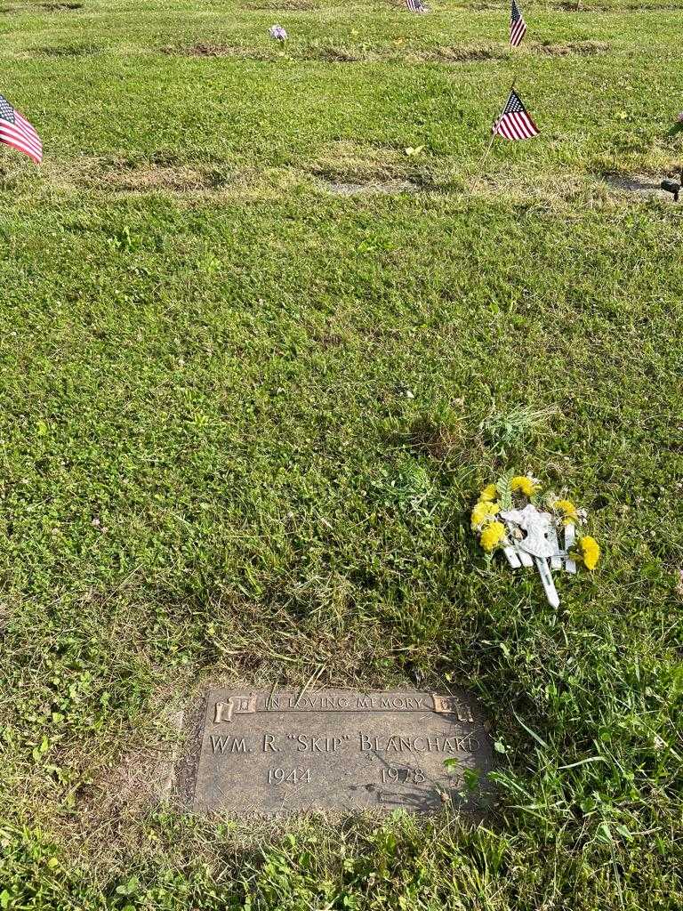 Wm. R. "Skip" Blanchard's grave. Photo 2