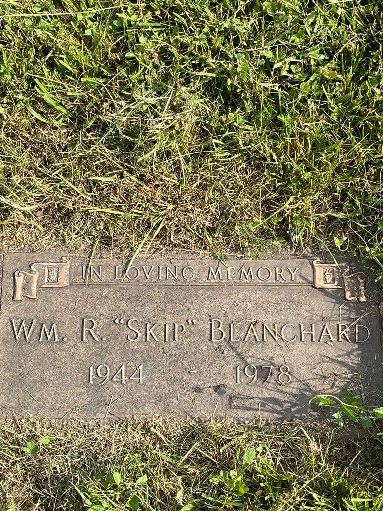 Wm. R. "Skip" Blanchard's grave. Photo 3