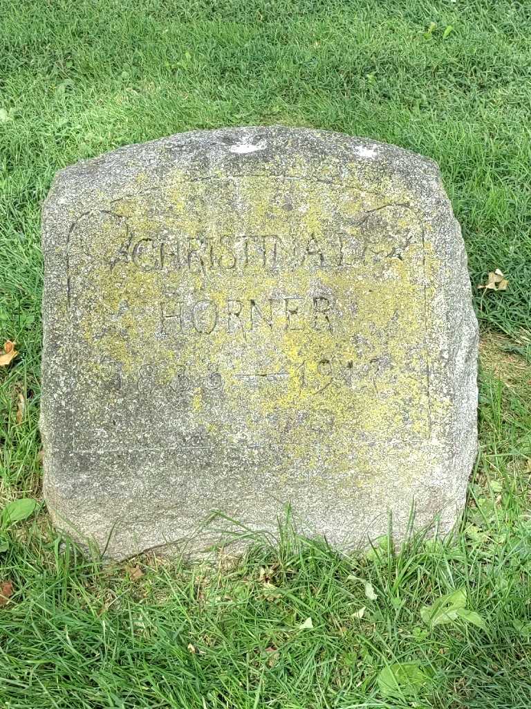 Christiana L. Horner's grave. Photo 3