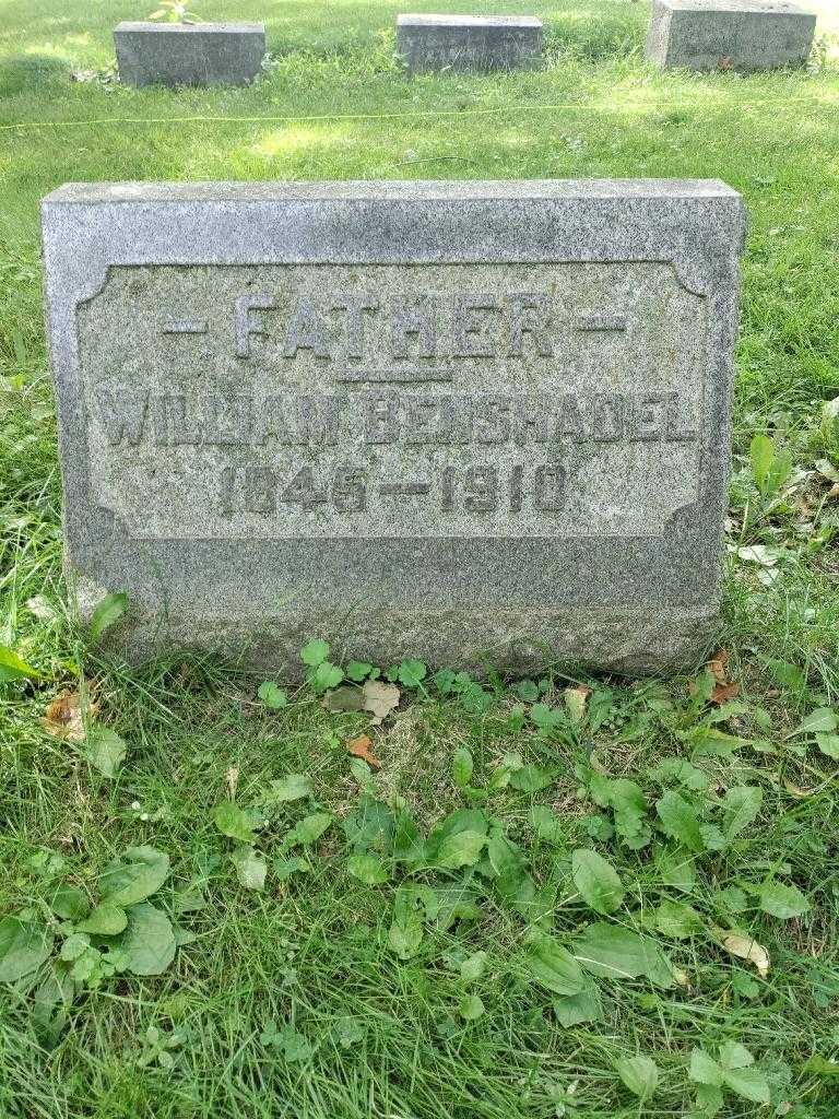 William Benshadel's grave. Photo 3