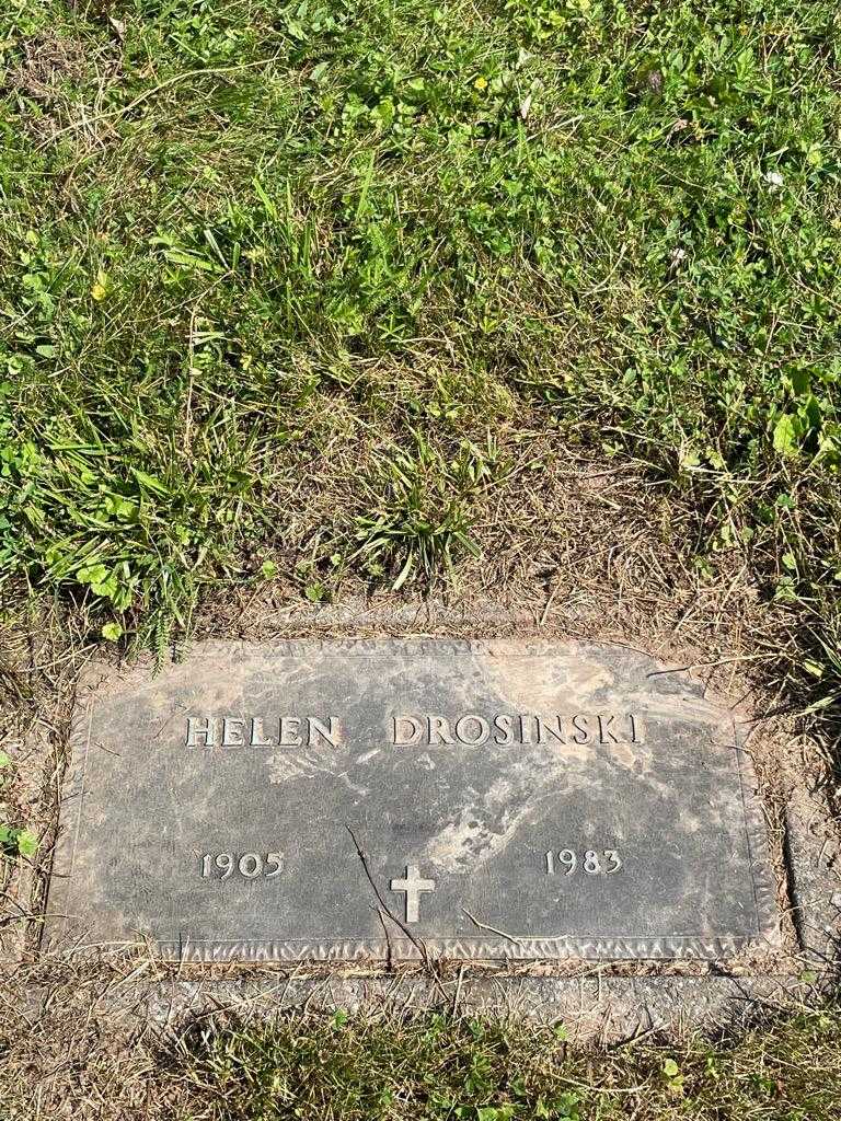 Helen Drosinski's grave. Photo 3