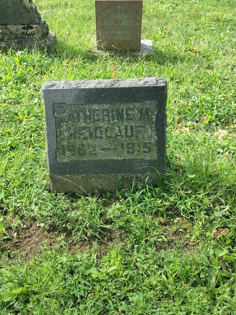 Katherine M. Heidlauf's grave. Photo 2