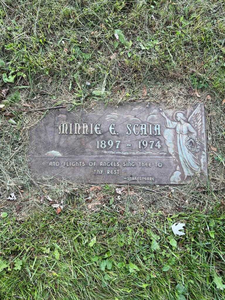 Minnie E. Scaia's grave. Photo 3