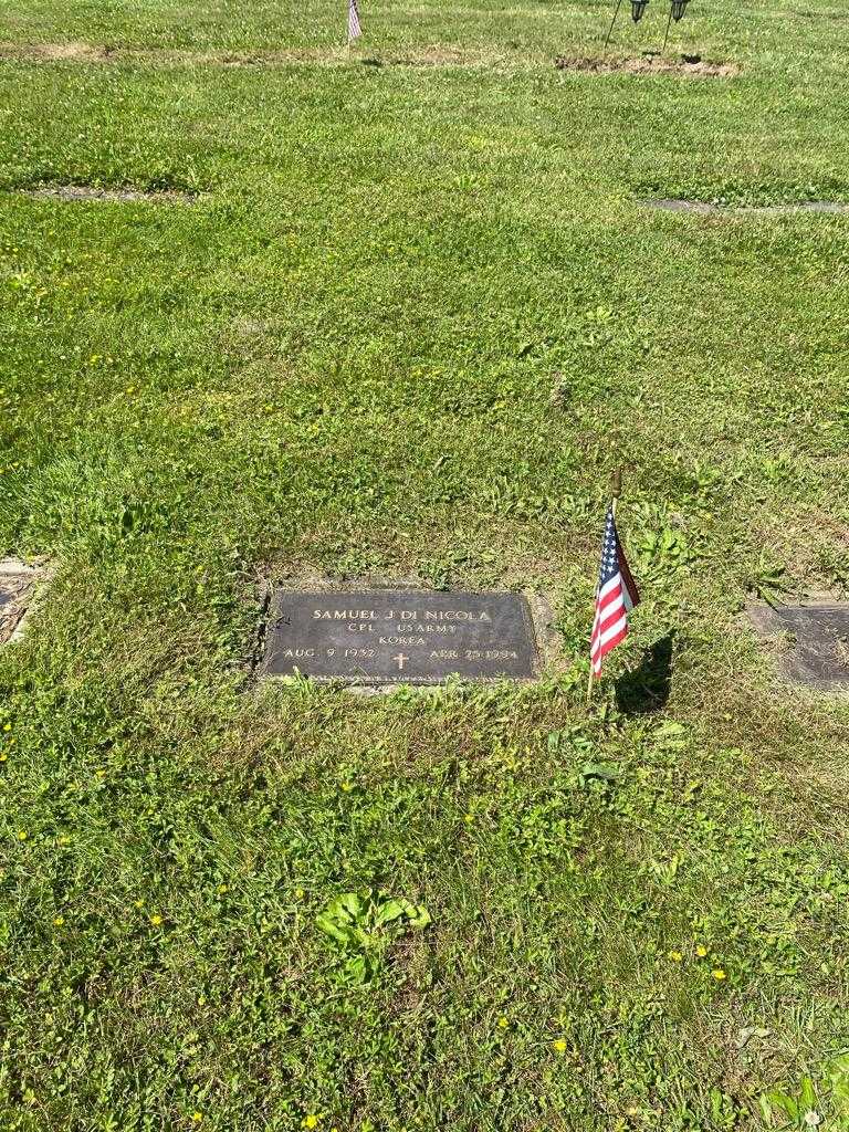 Samuel J. Di Nicola's grave. Photo 2