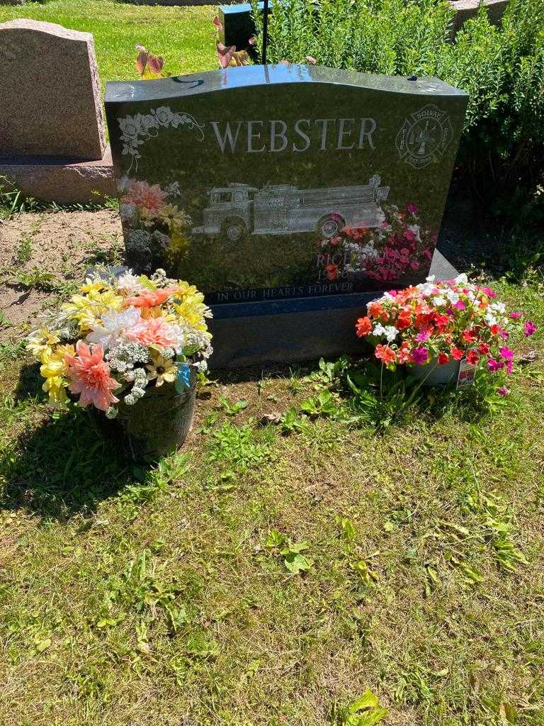 Richard N. Webster's grave. Photo 2