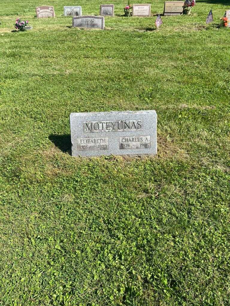 Charles A. Moteyunas's grave. Photo 2