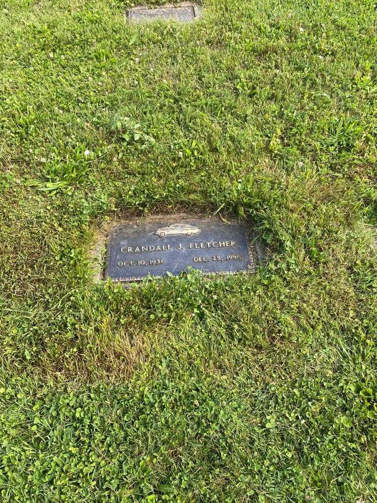 Crandall J. Fletcher's grave. Photo 2