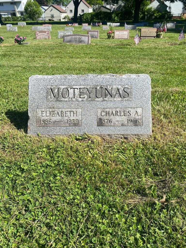 Charles A. Moteyunas's grave. Photo 3