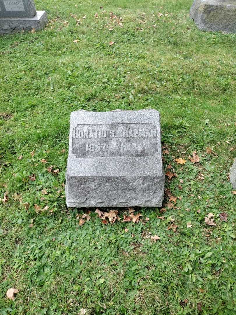 Horatio Seymour Chapman's grave. Photo 2