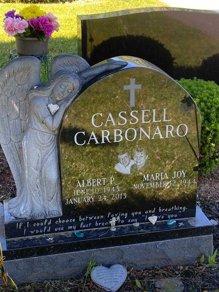 Albert P. Cassell Carbonaro's grave. Photo 3