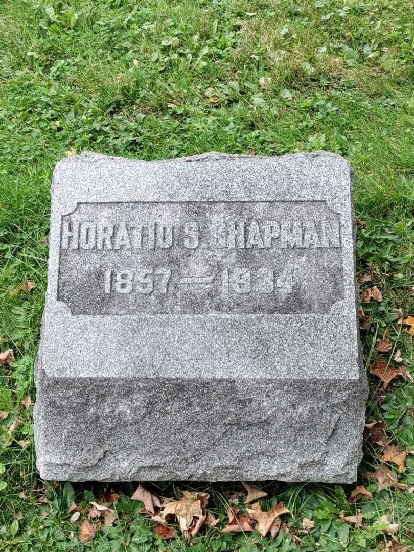 Horatio Seymour Chapman's grave. Photo 3