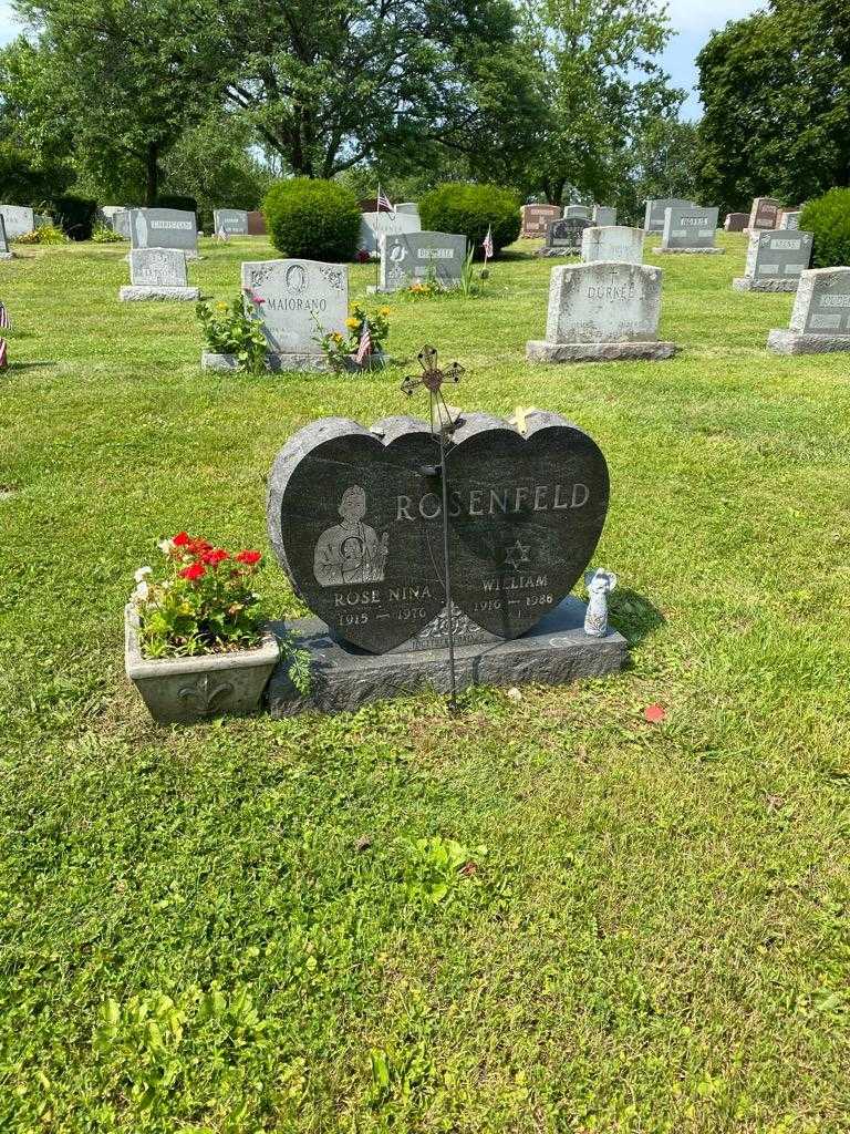 Rose Nina Rosenfeld's grave. Photo 1