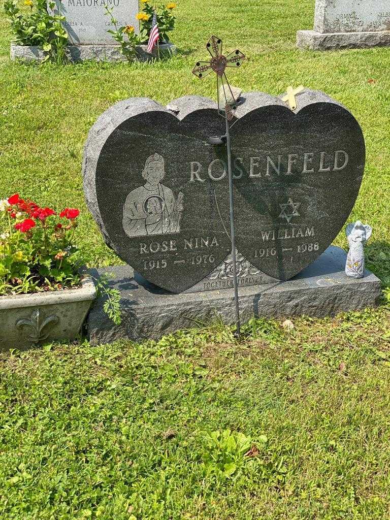 Rose Nina Rosenfeld's grave. Photo 2