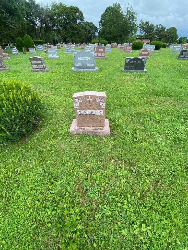 William E. Walker's grave. Photo 1