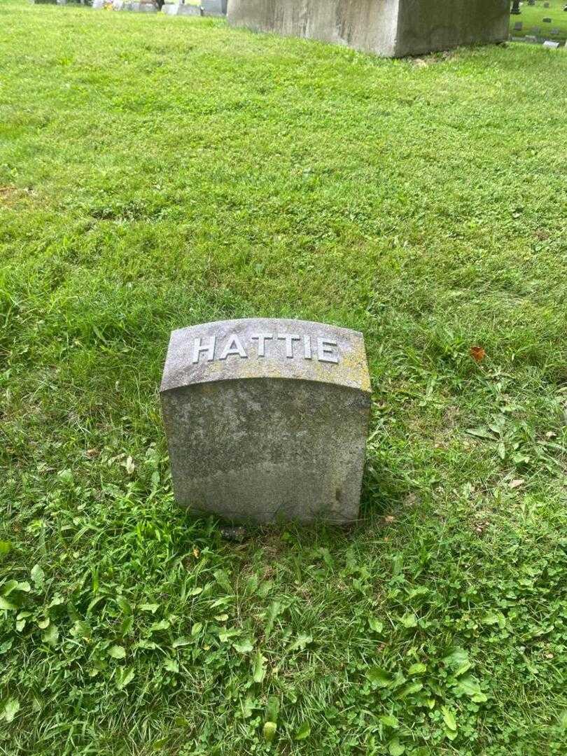 Hattie S. Peters's grave. Photo 4