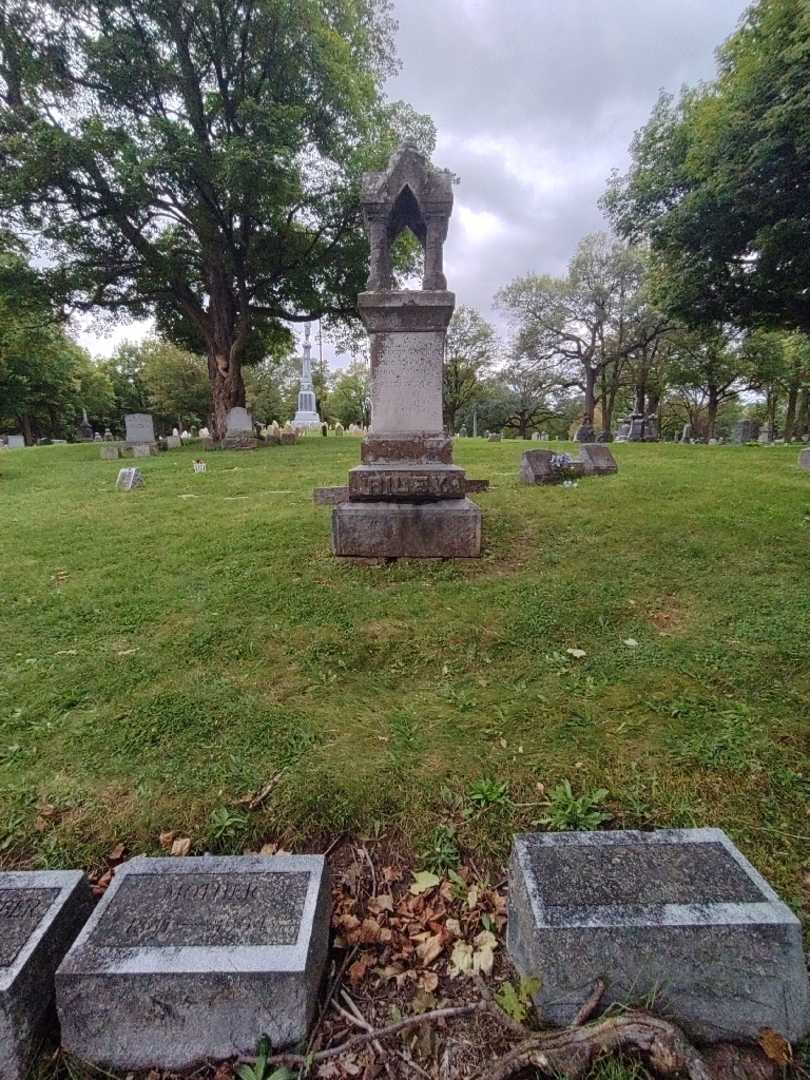 Christopher Riley's grave. Photo 1