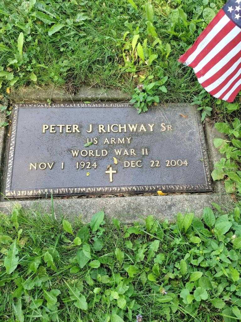 Peter J. Richway's grave. Photo 4
