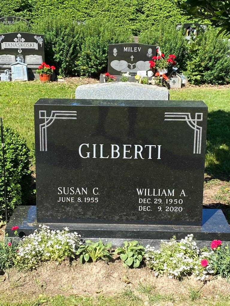 William A. Gilberti's grave. Photo 3