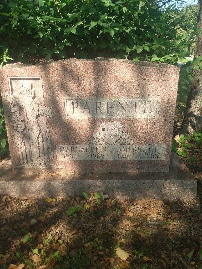 Americo L. Parente's grave. Photo 2