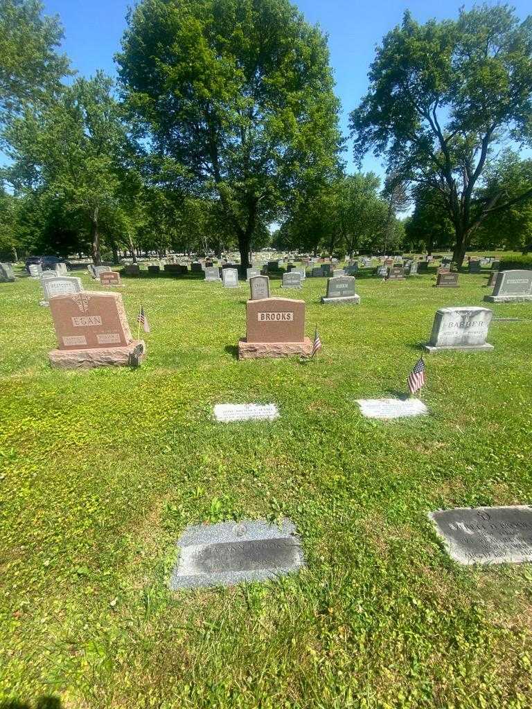 Julia Ann Brooks's grave. Photo 1