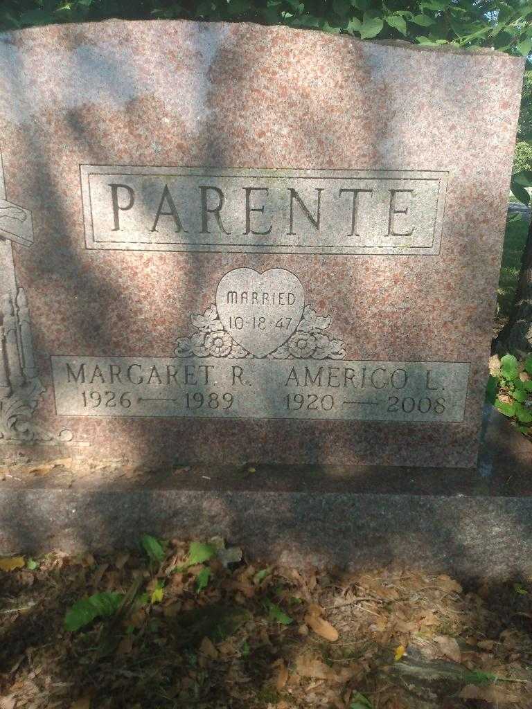 Americo L. Parente's grave. Photo 3