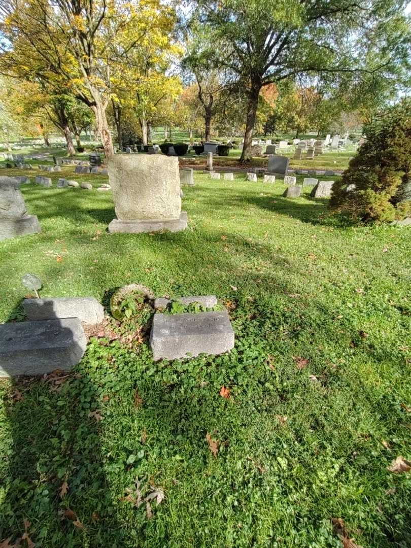 Mary Elizabeth Wade Wright's grave. Photo 1