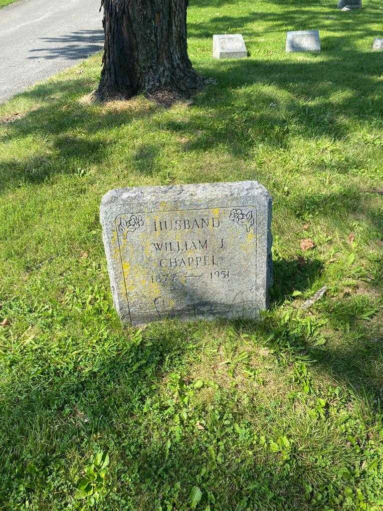 William J. Chappel's grave. Photo 2