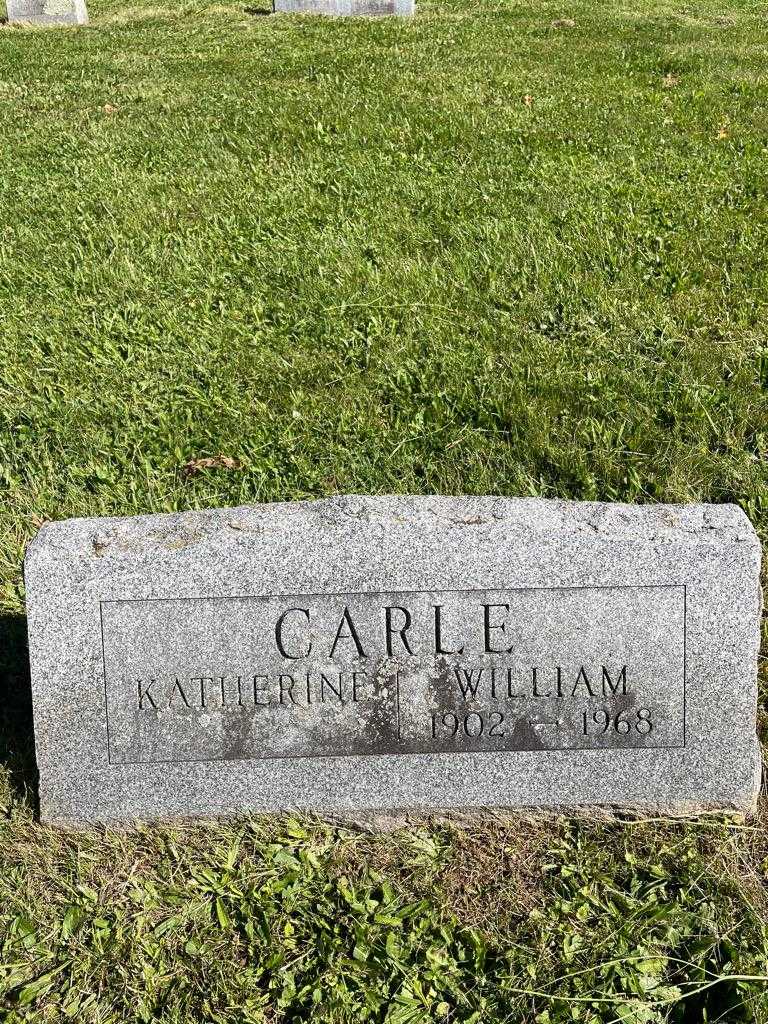 Katherine Carle's grave. Photo 3