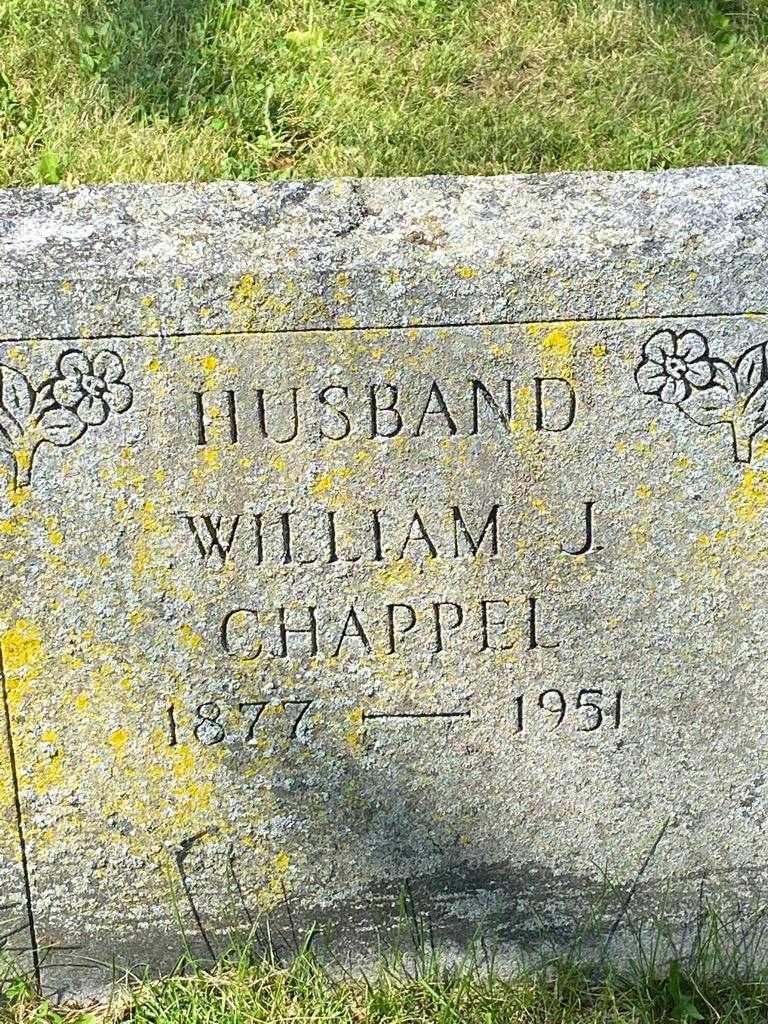 William J. Chappel's grave. Photo 3