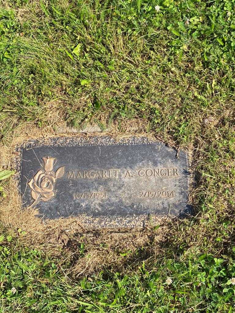 Margaret A. Conger's grave. Photo 3