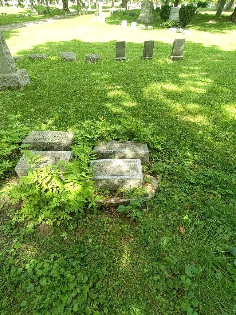 John E. Nachant's grave. Photo 1