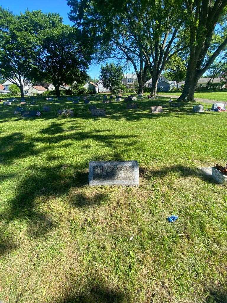 Harold J. Hayward's grave. Photo 1