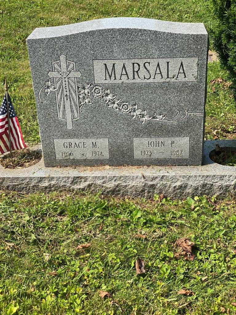 John P. Marsala's grave. Photo 3
