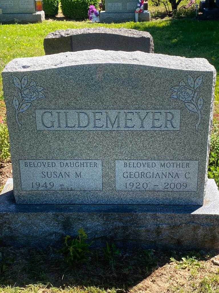 Georgianna C. Gildemeyer's grave. Photo 3