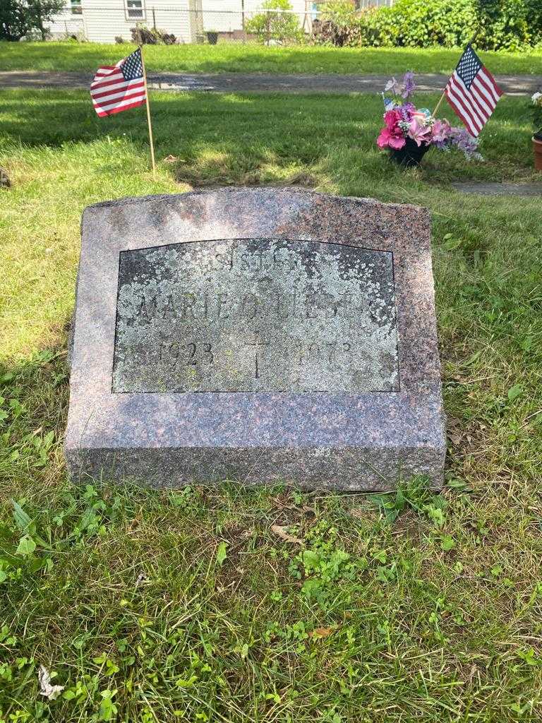 Marie O. Lieber's grave. Photo 3