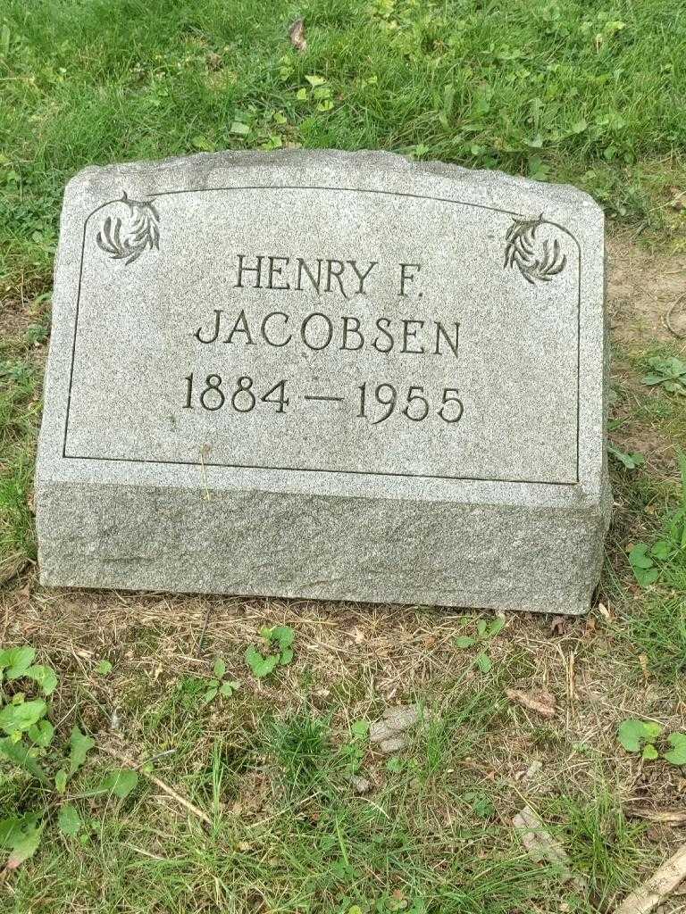 Henry F. Jacobsen's grave. Photo 3