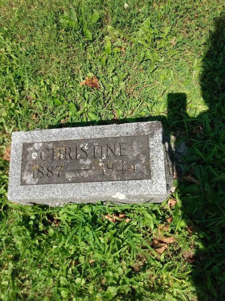 Christine Pacheck's grave. Photo 2