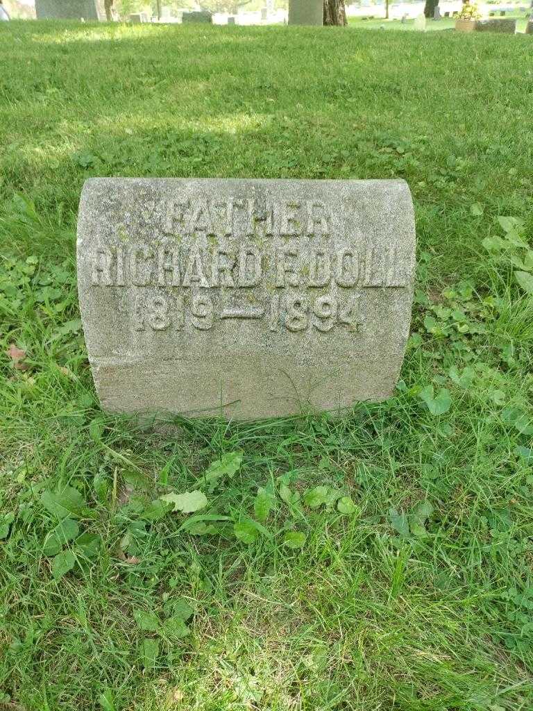 Richard F. Doll's grave. Photo 3
