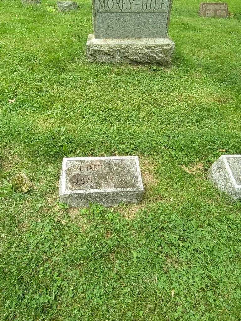 Katharine Morey's grave. Photo 1