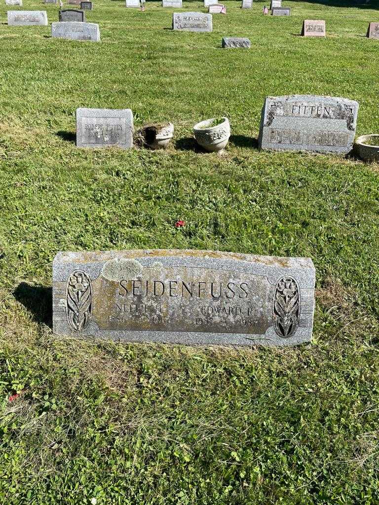 Nellie H. Seidenfuss's grave. Photo 2