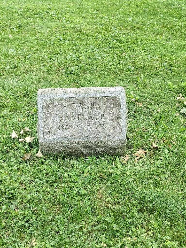 Ethel Laura Raaflaub's grave. Photo 2