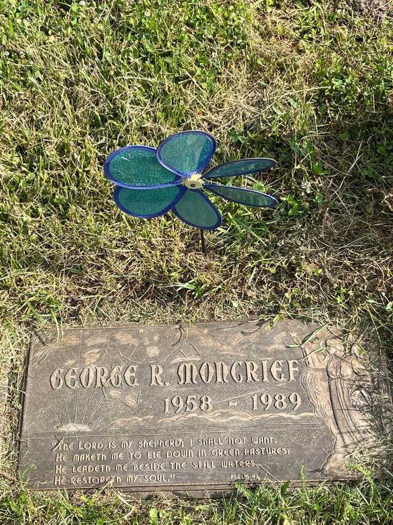 George R. Mongrief's grave. Photo 3